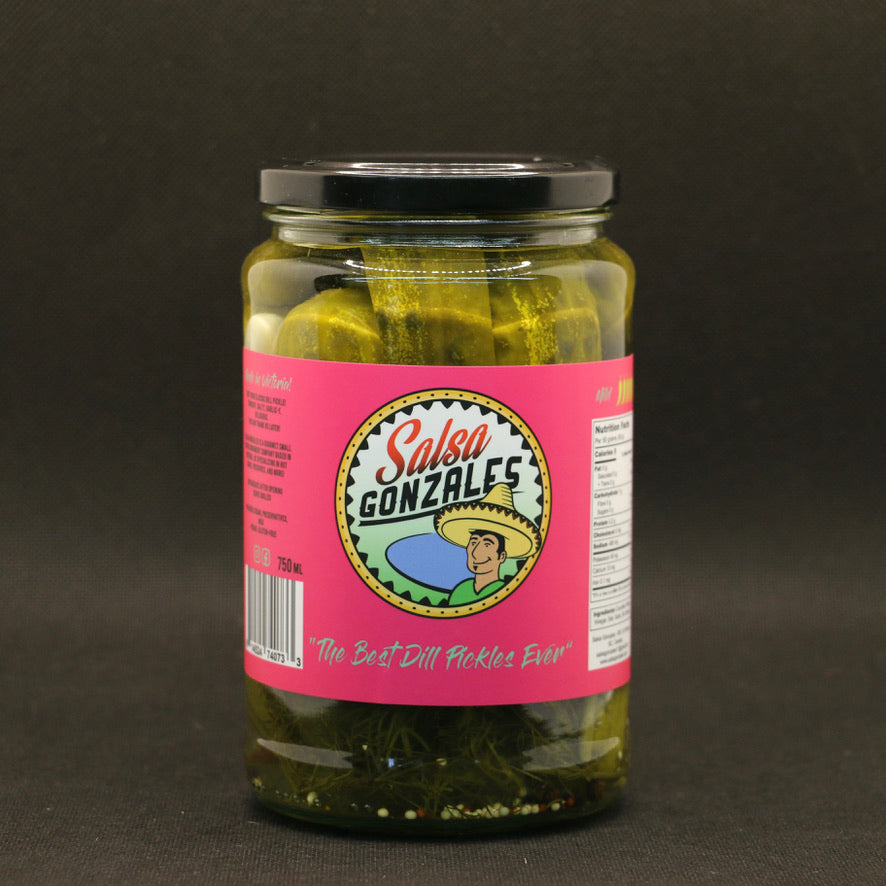 "The Best Dill Pickles Ever"